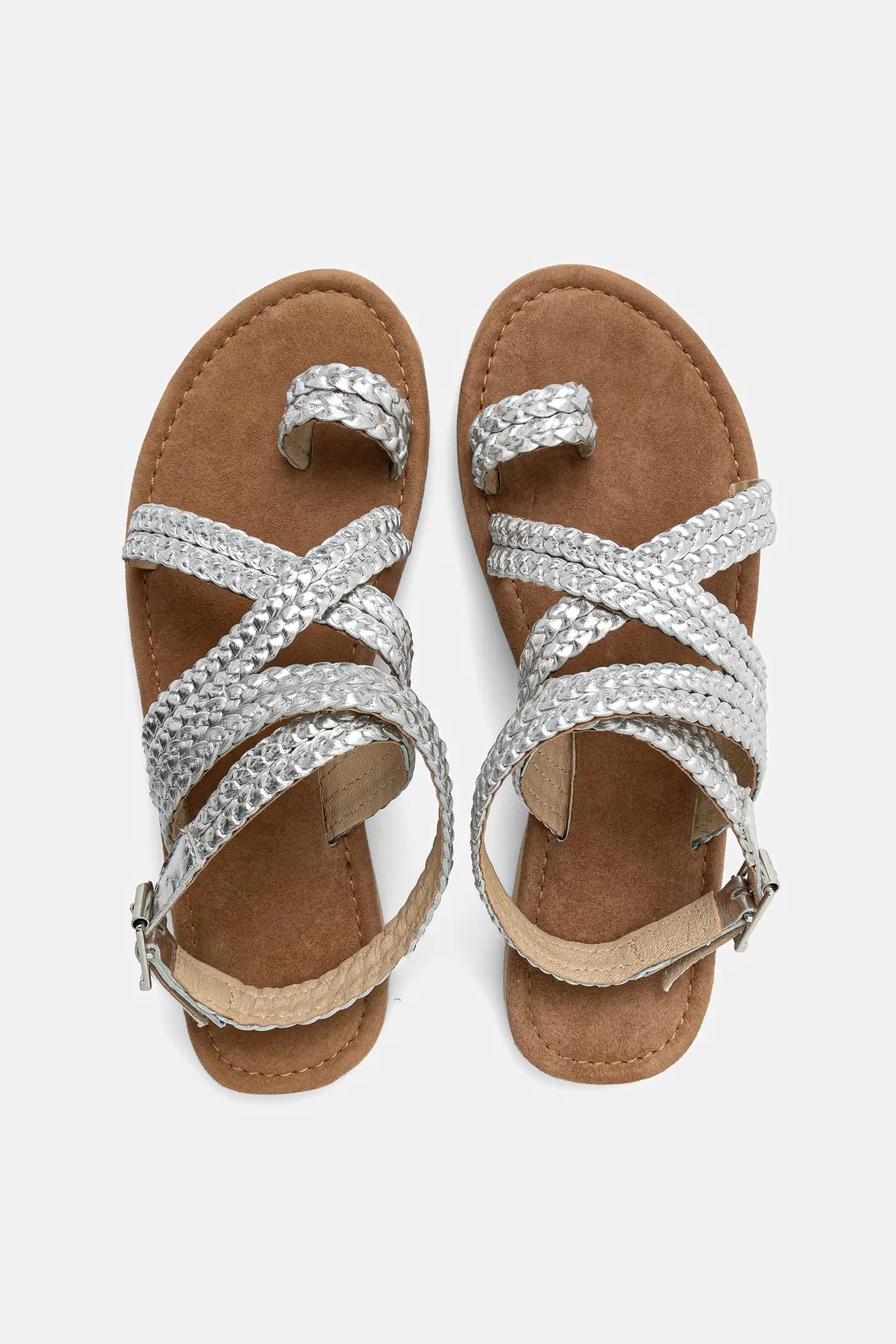 Кожаные сандалии - фото 4