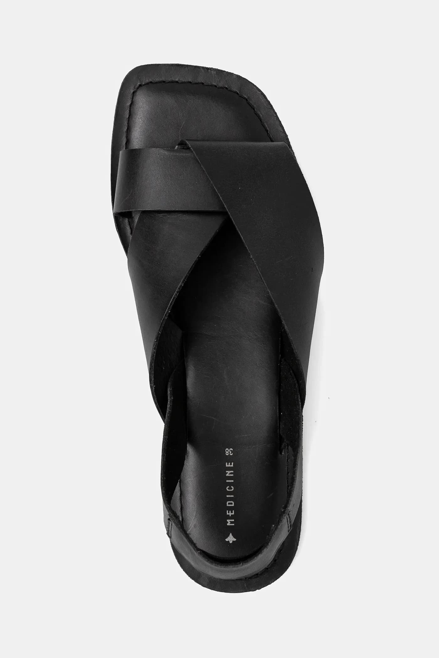 Кожаные сандалии - фото 5