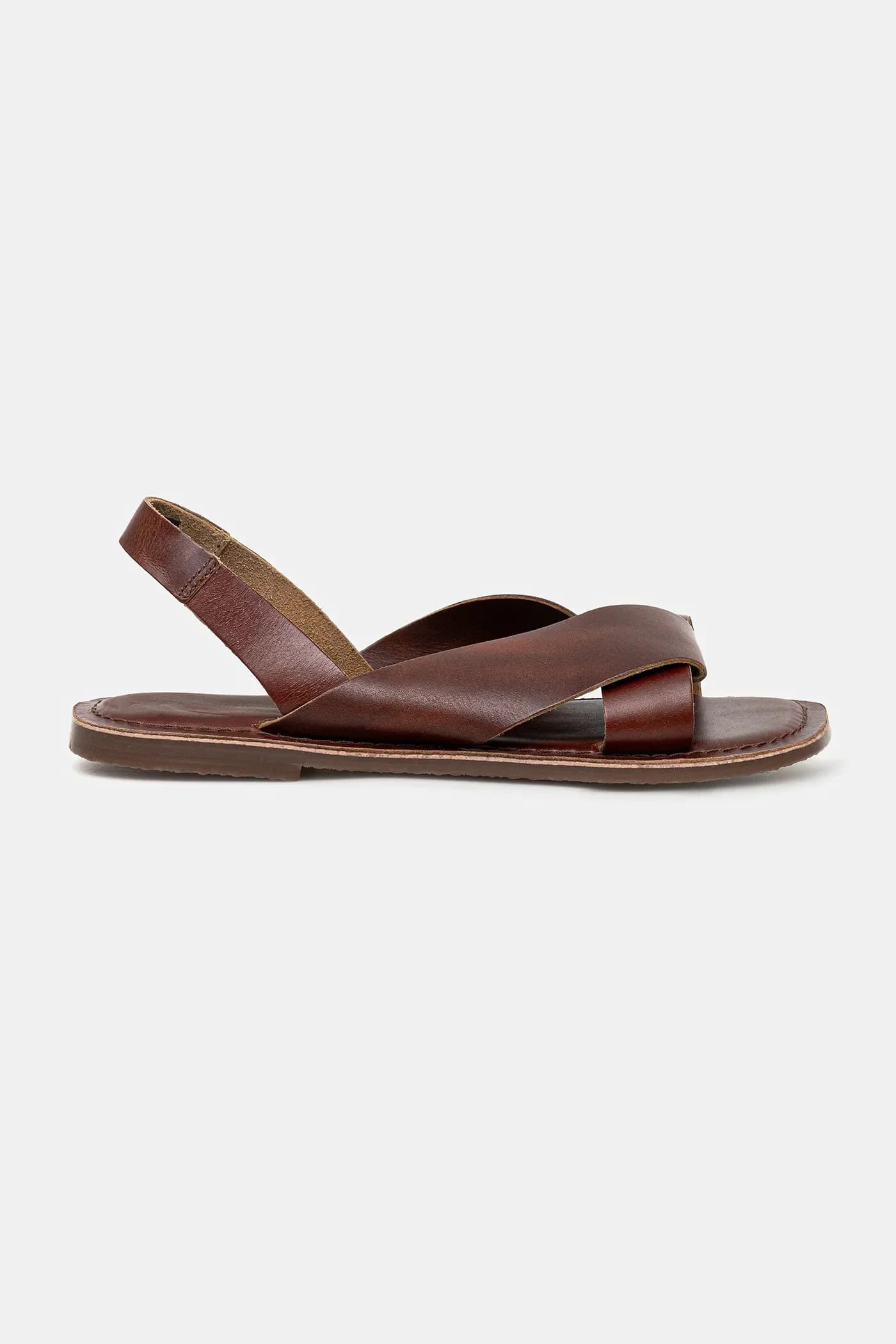 Кожаные сандалии - фото 3