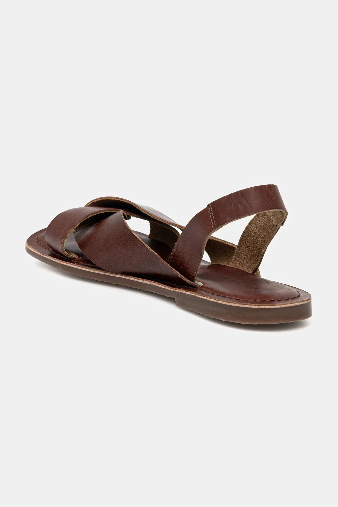 Кожаные сандалии - фото 4