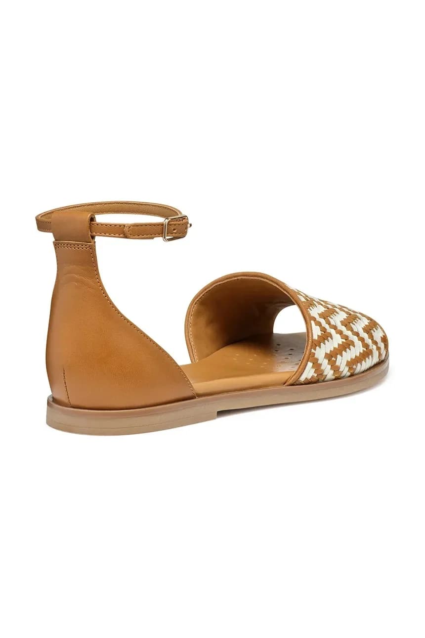 кожаные сандалии D NAILEEN - фото 3