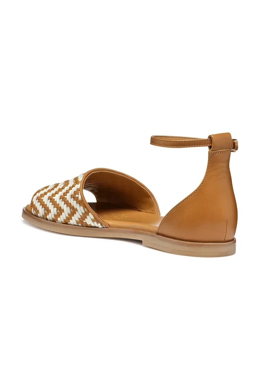 кожаные сандалии D NAILEEN - фото 4