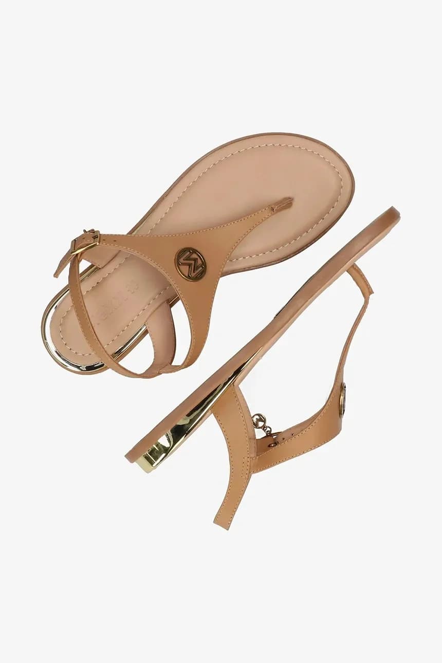 Кожаные сандалии NYOBI PARADISE - фото 6