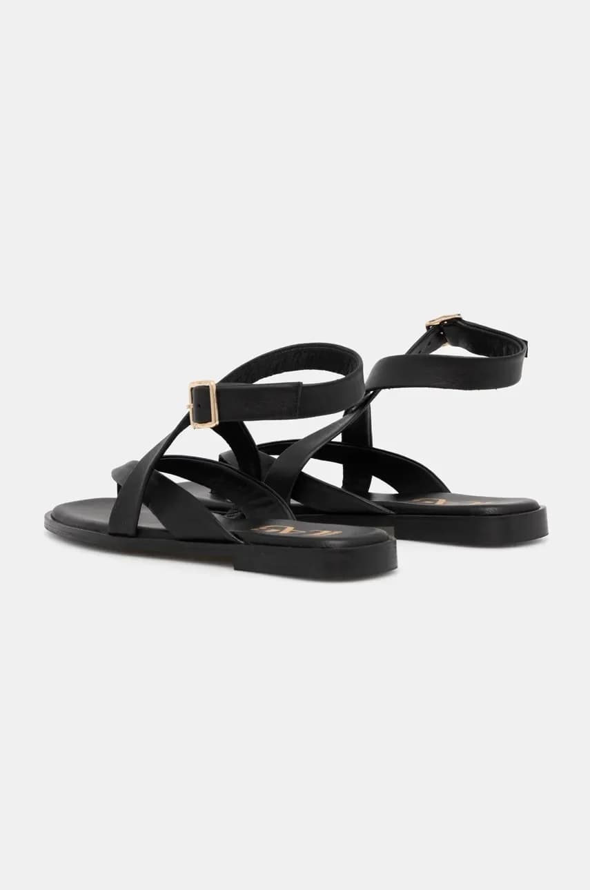 Кожаные сандалии - фото 4