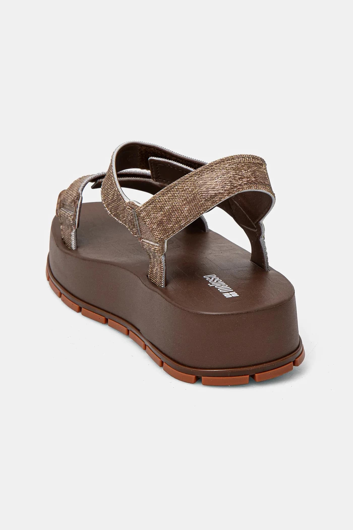 Сандалии FLOWING PLATFORM DENIM - фото 3