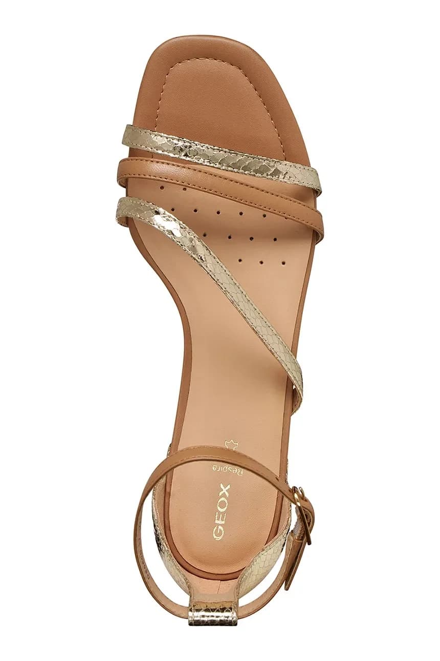 Кожаные сандалии D NEW ERAKLIA 15 - фото 5