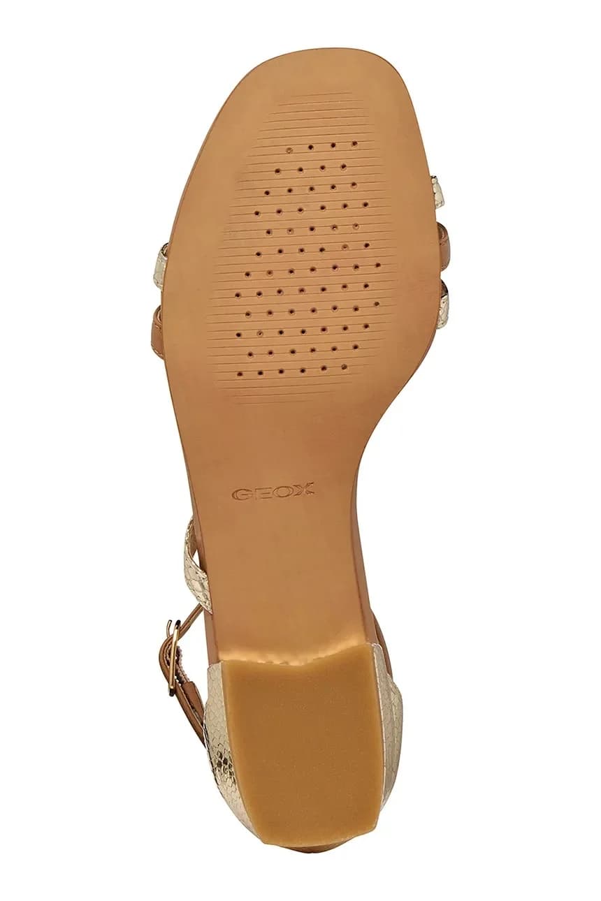 Кожаные сандалии D NEW ERAKLIA 15 - фото 6