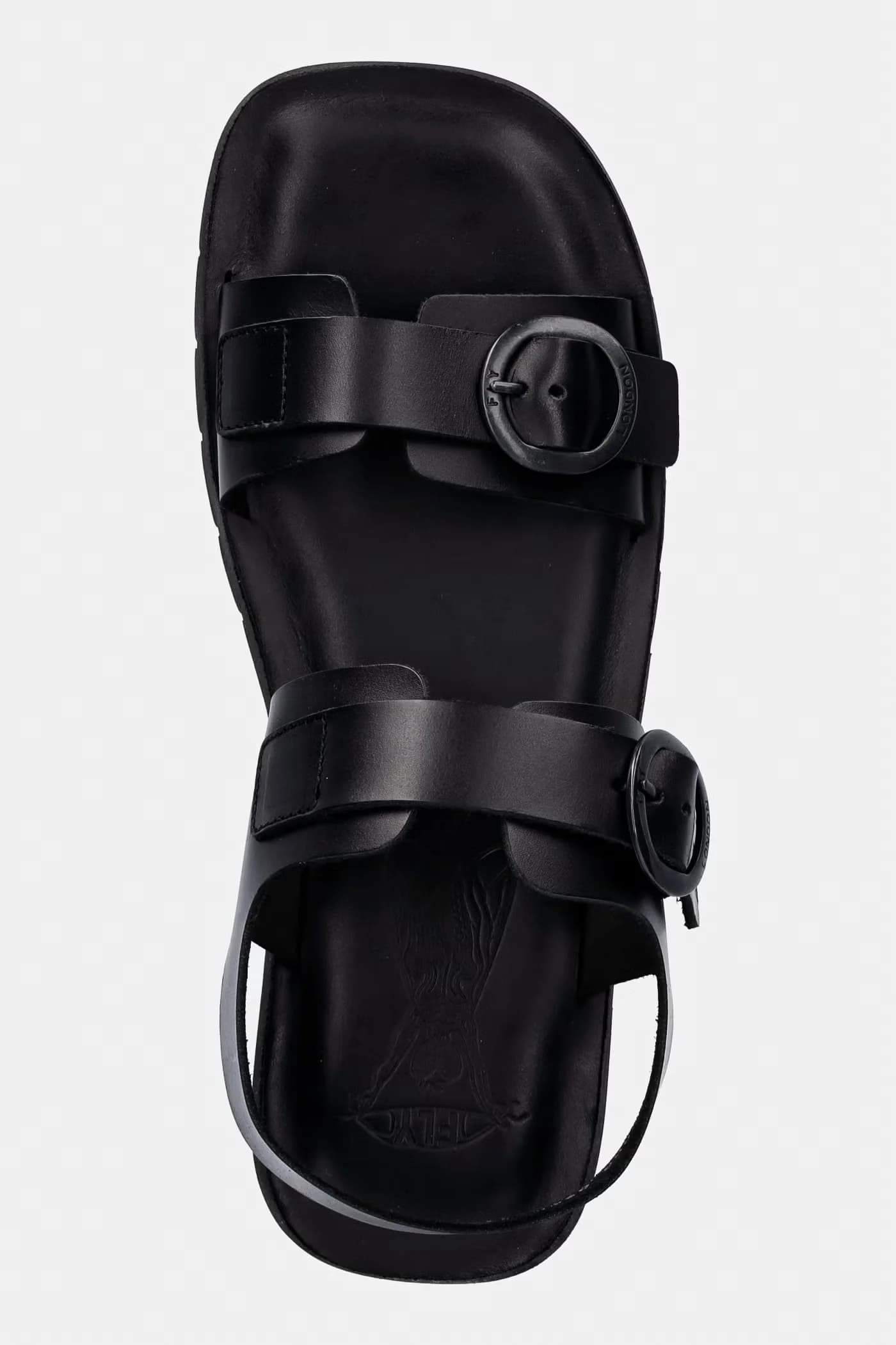 Кожаные сандалии SOLB260FLY - фото 4