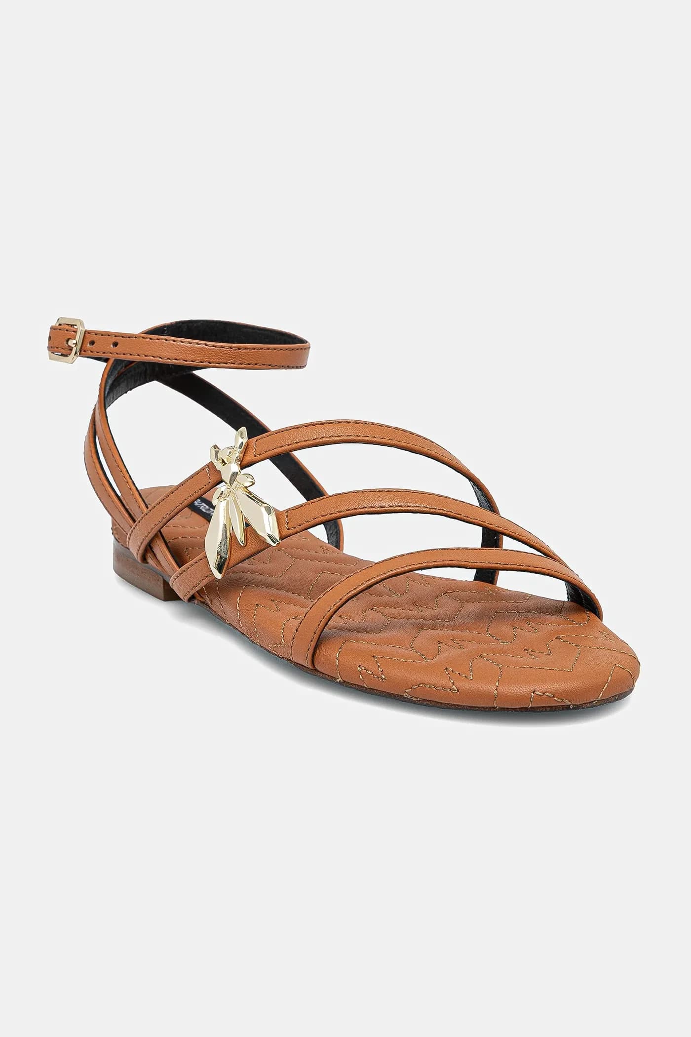 Кожаные сандалии