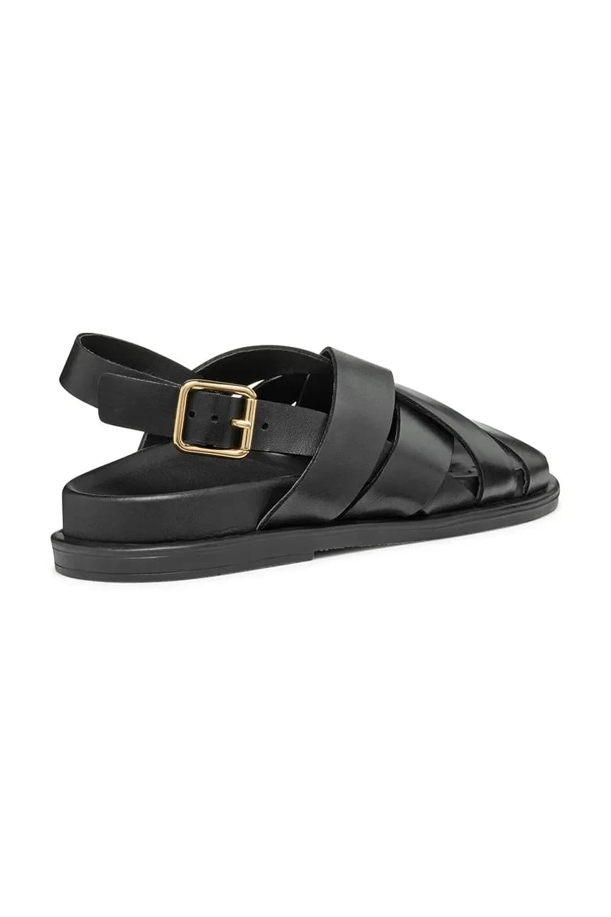 кожаные сандалии D ADELASH - фото 3