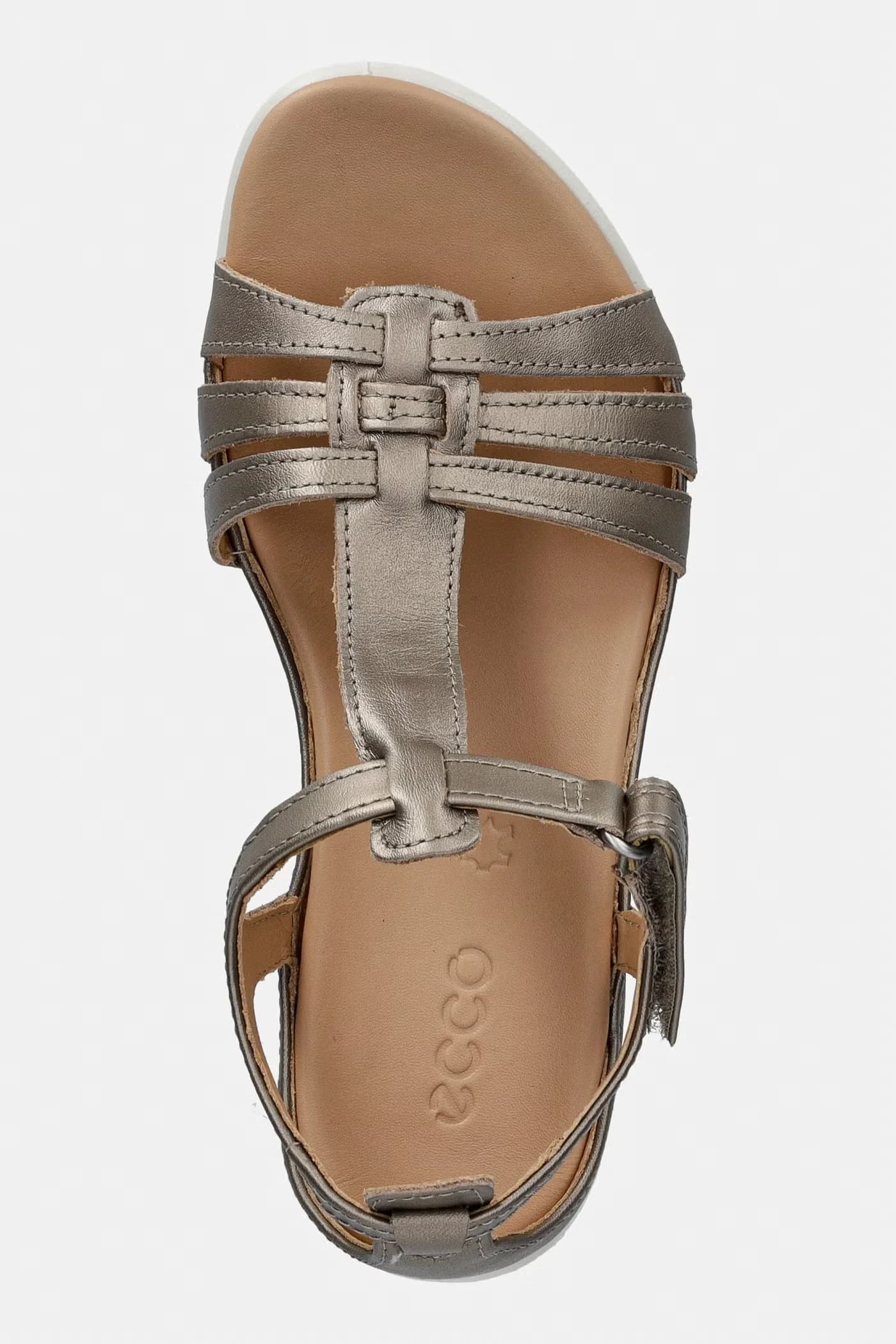 Женские кожаные сандалии Flash - фото 4