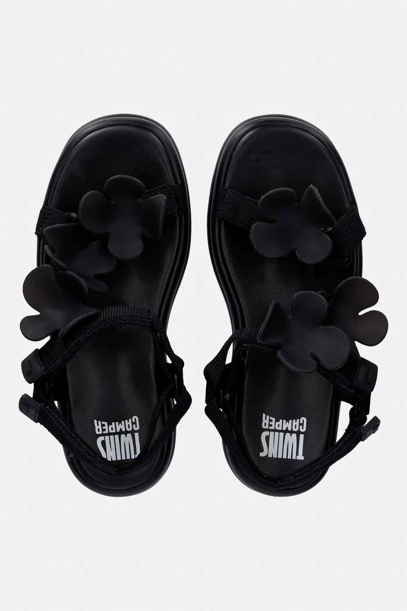 Женские босоножки на платформе из стеклопластика