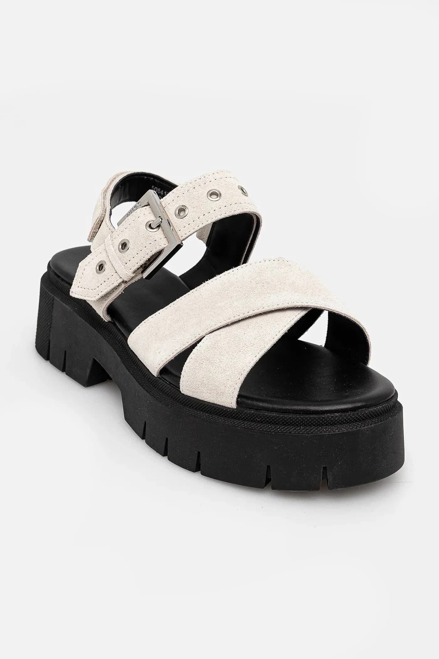 Босоножки Kris замшевые