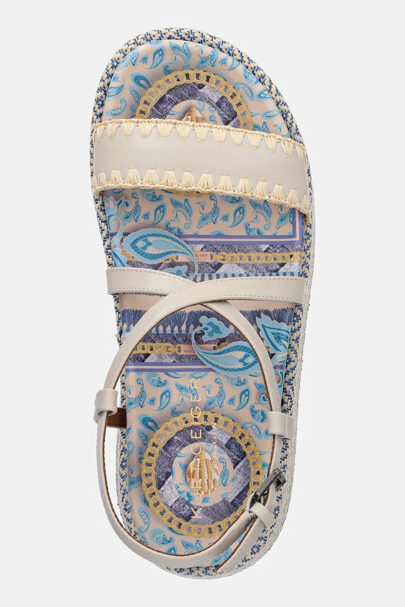 кожаные сандалии Chelsea Flatform Sandal - фото 4