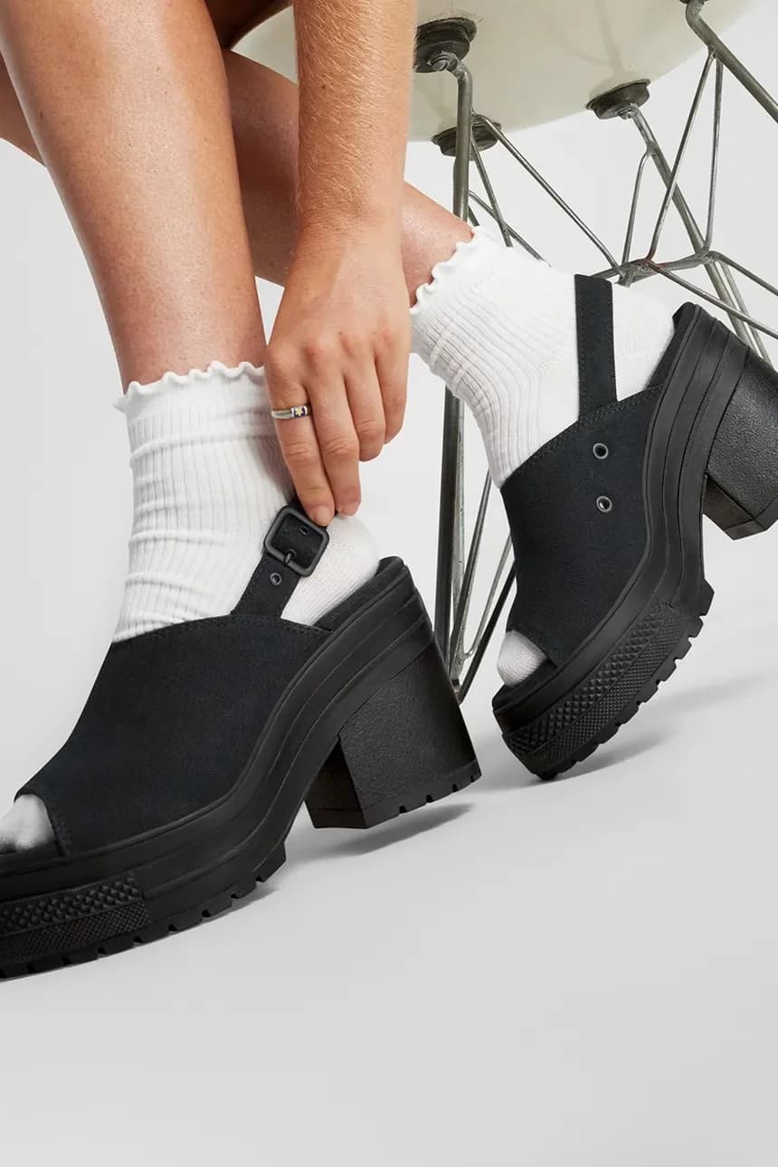 босоножки Chuck 70 De Luxe на каблуке Nu - фото 10