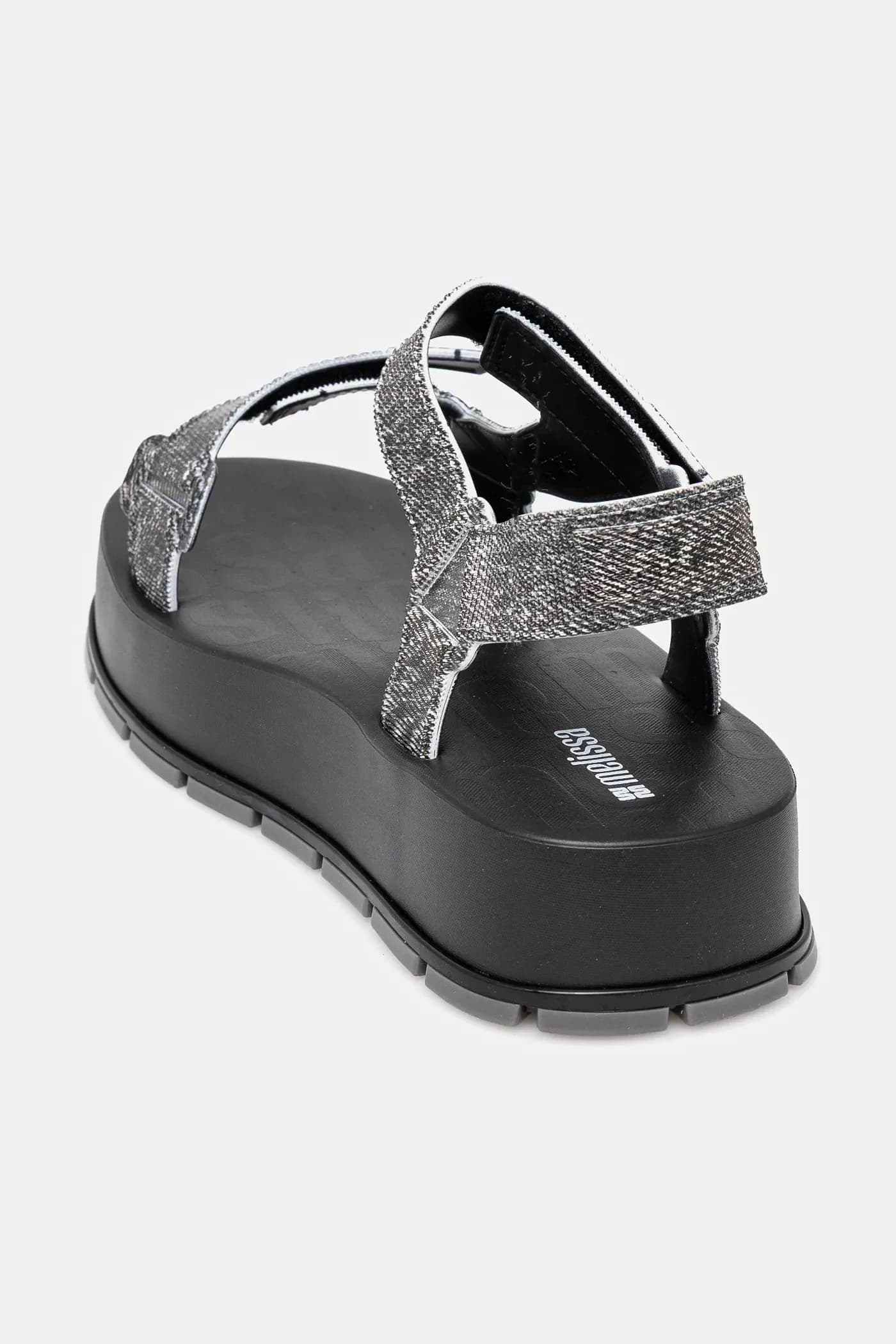 Сандалии FLOWING PLATFORM DENIM - фото 3