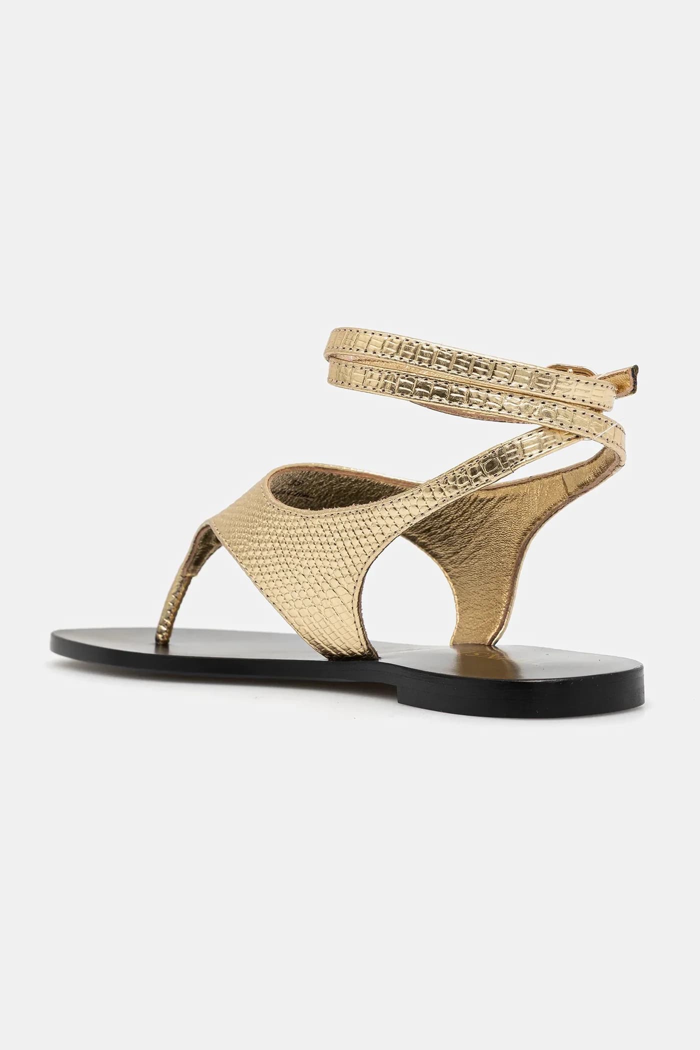 Кожаные сандалии - фото 3