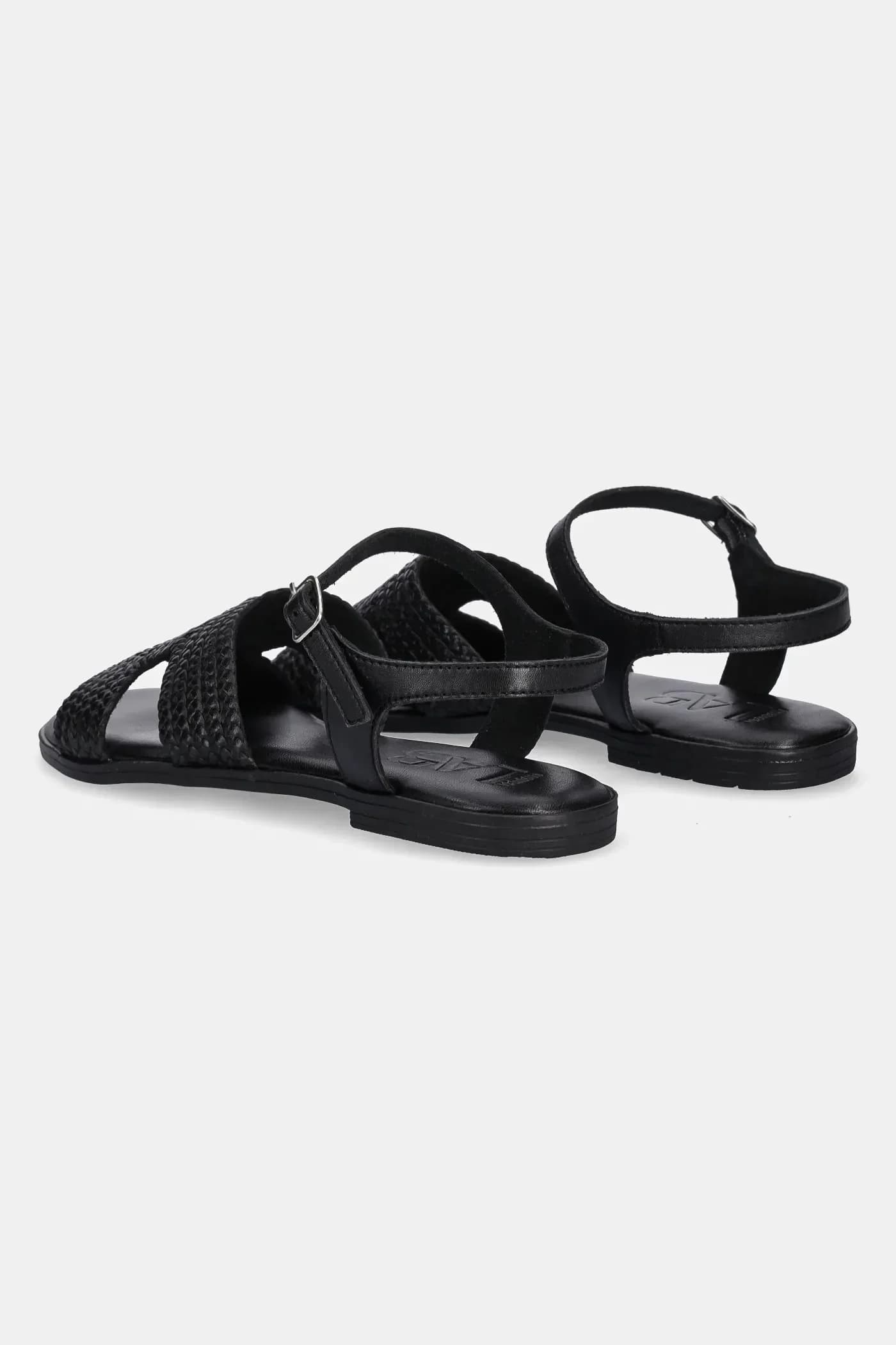 Кожаные сандалии - фото 4