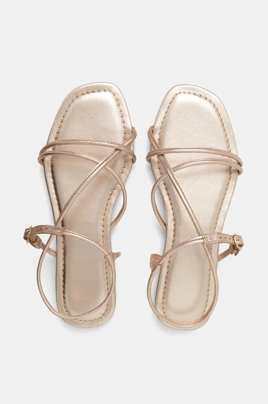 Кожаные сандалии - фото 4