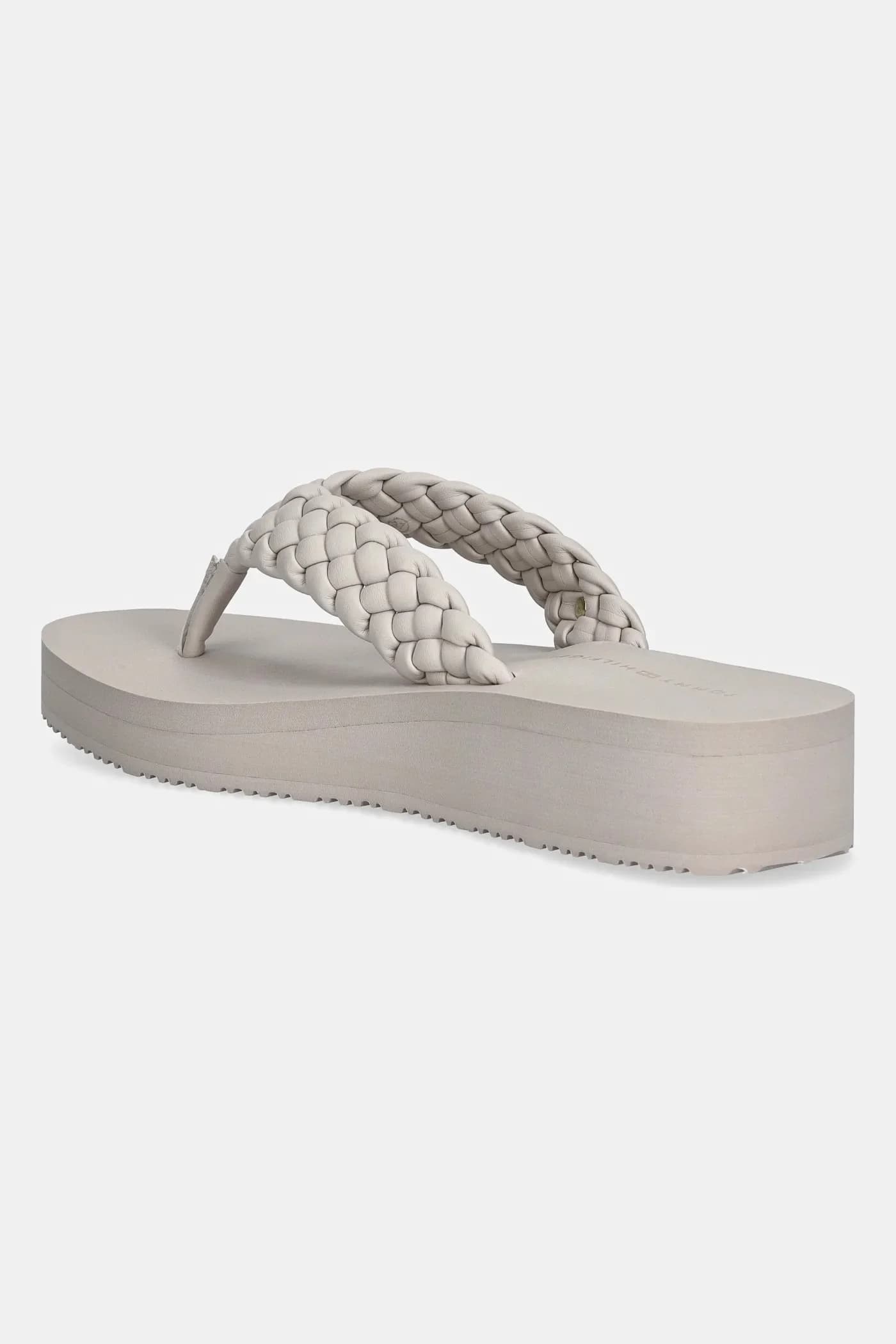 шлепанцы TH WEDGE CORNROW BEACH SANDAL - фото 3