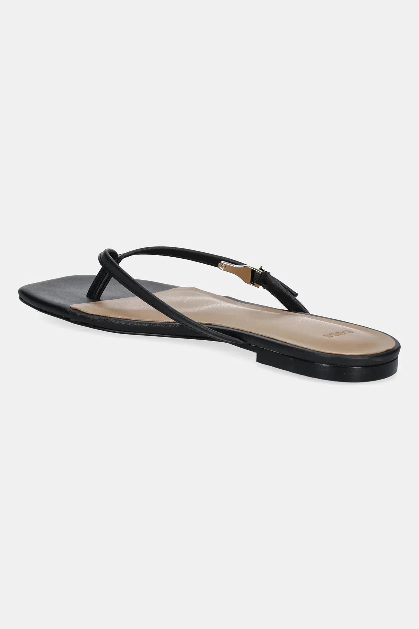 Кожаные шлепанцы Charlize - фото 3