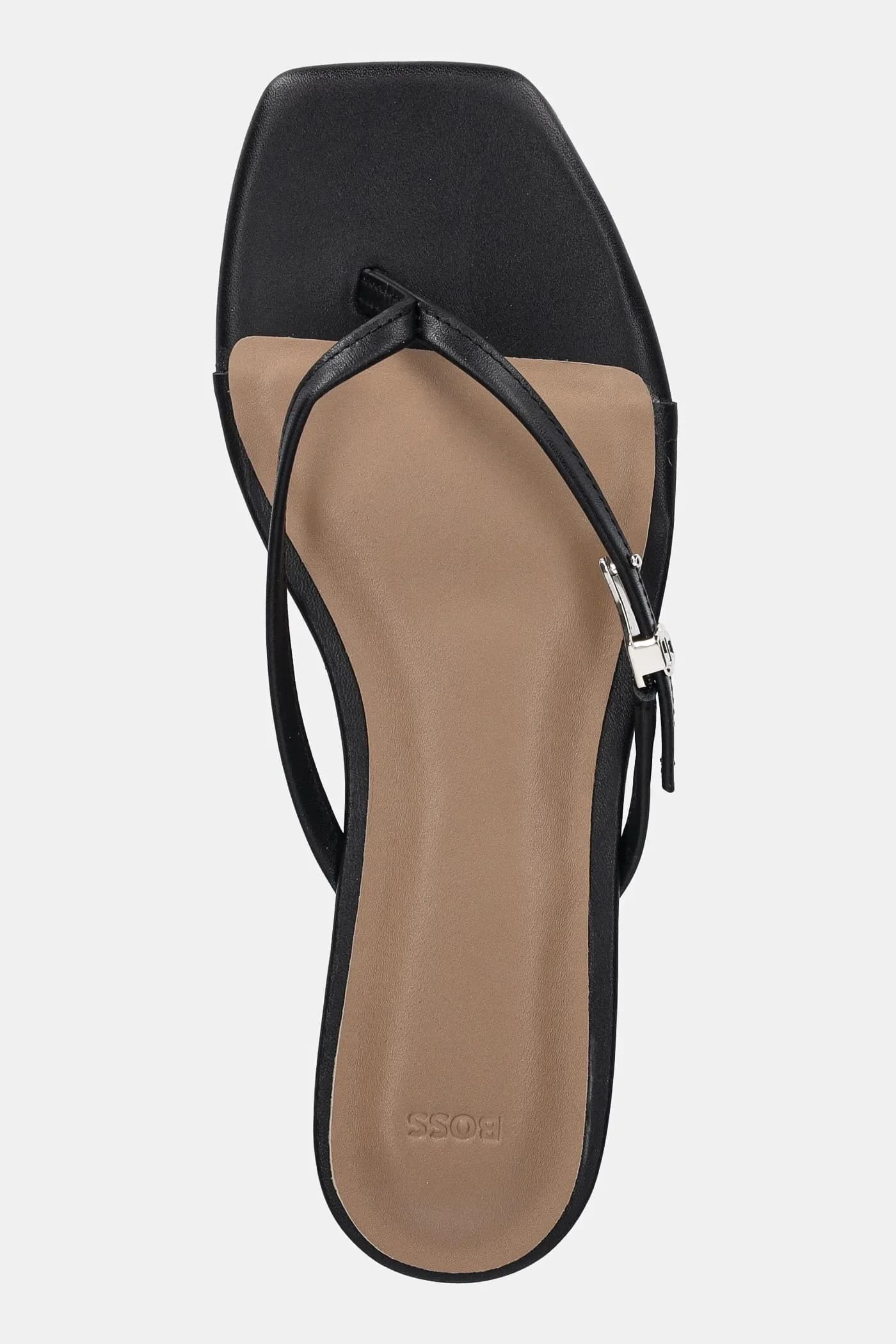 Кожаные шлепанцы Charlize - фото 4