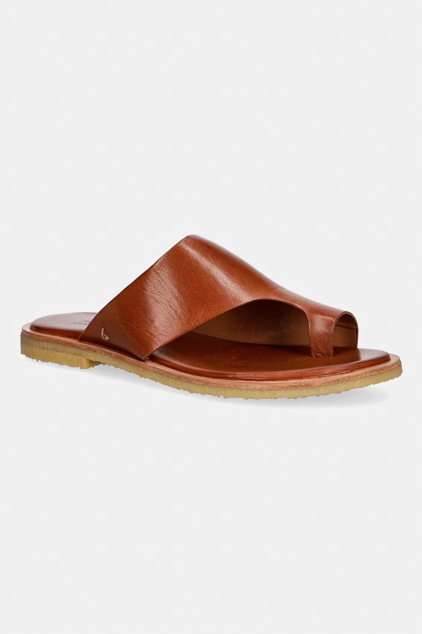 Женские кожаные шлепанцы