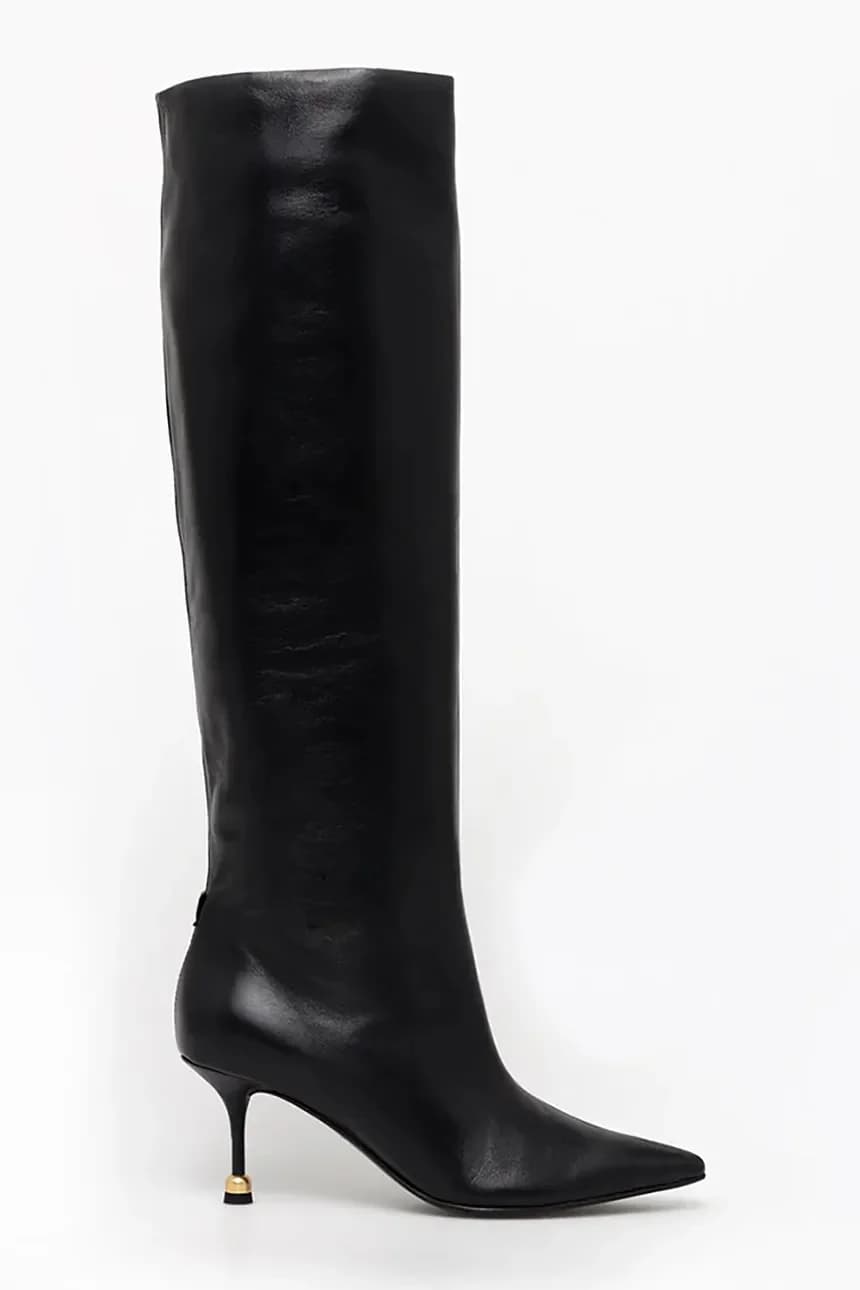 Кожаные ботинки Kaja Deep Black