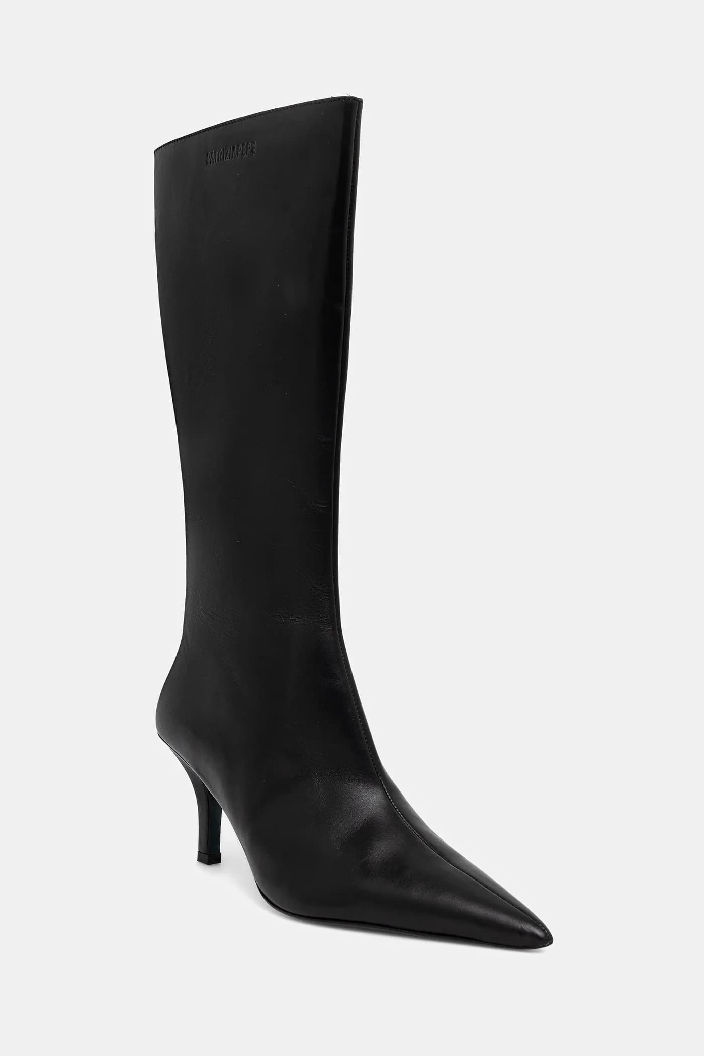 Кожаные сапоги