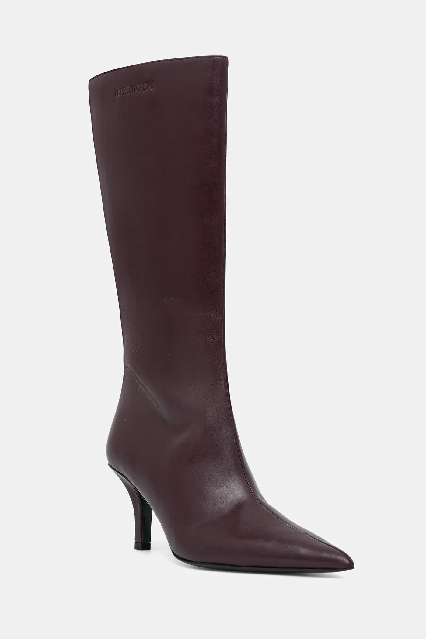 Кожаные сапоги