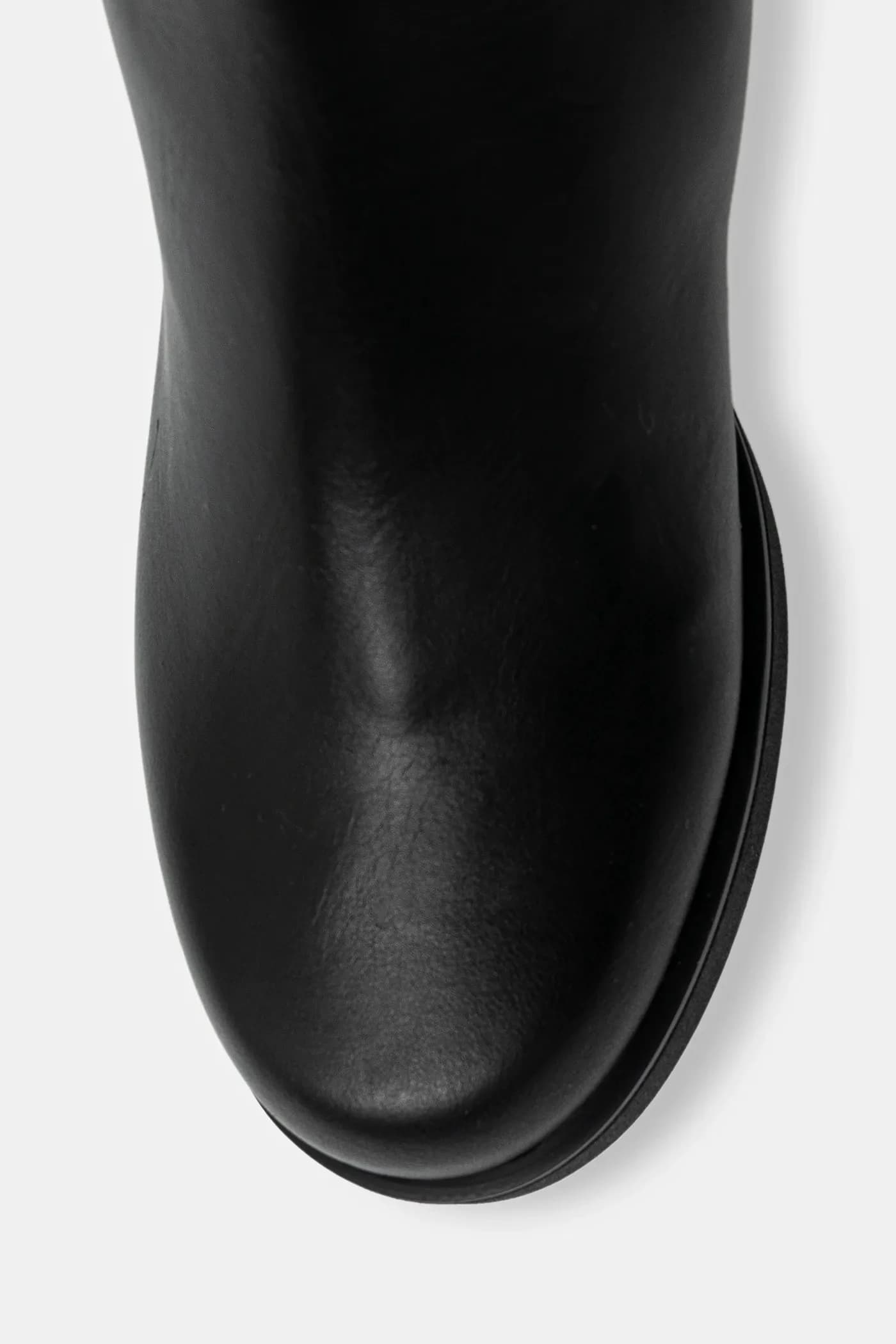 Кожаные сапоги - фото 4