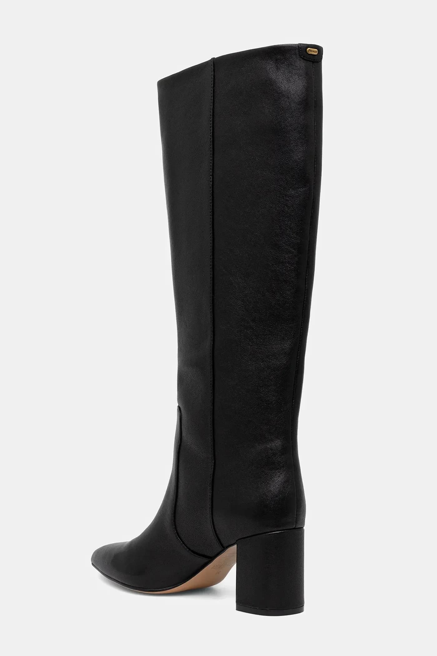 Кожаные сапоги - фото 3