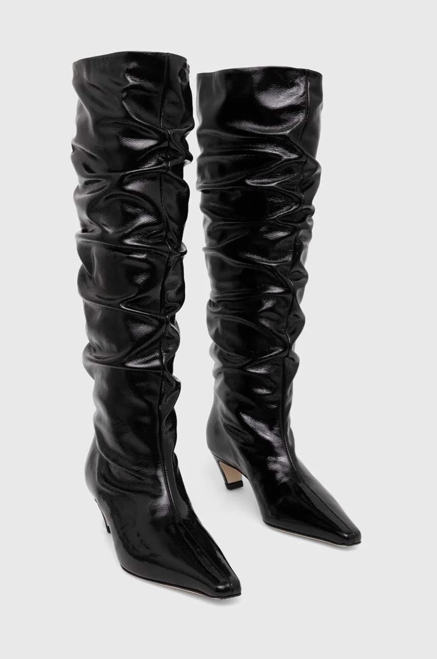 Кожаные сапоги - фото 2