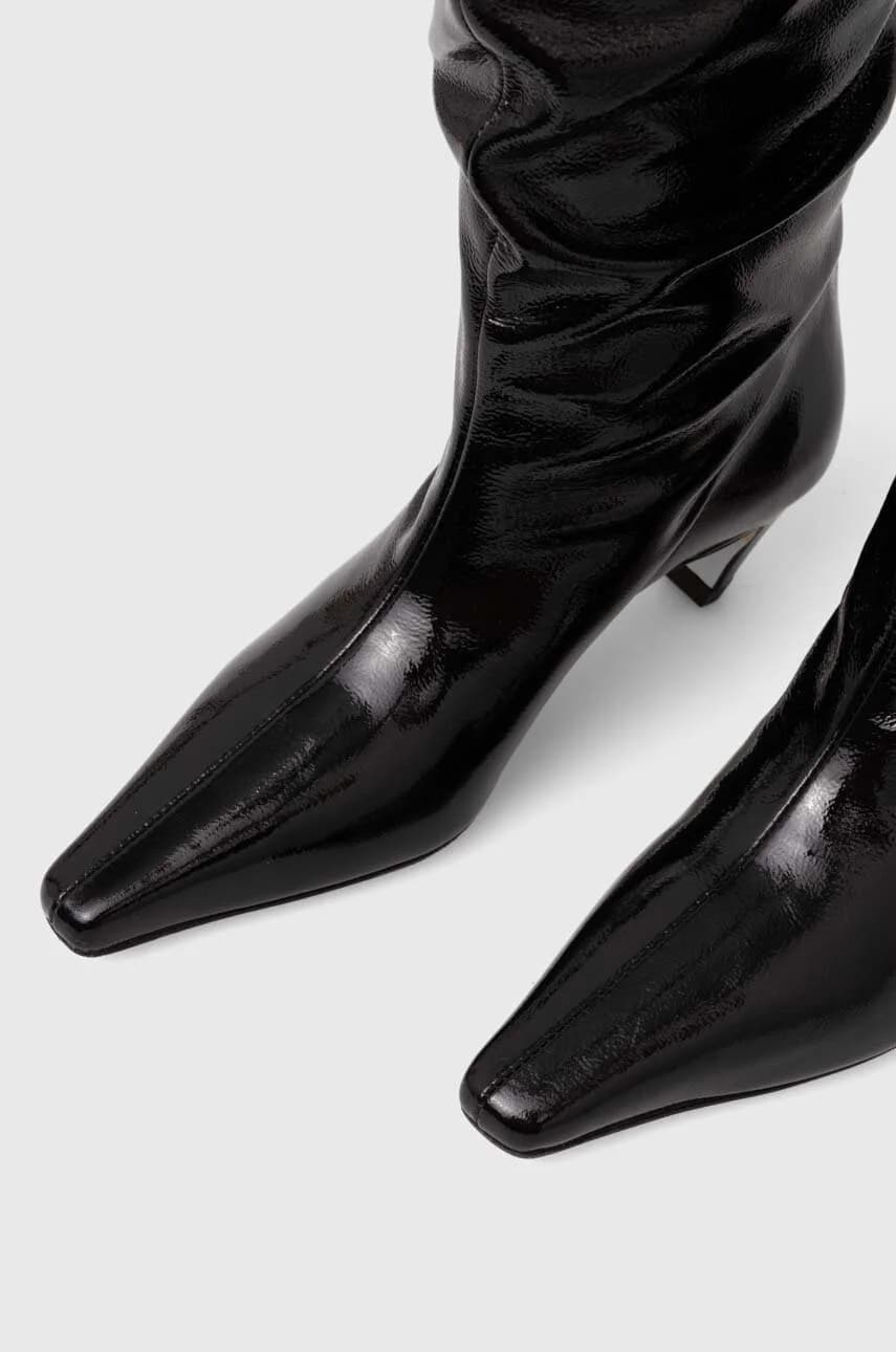 Кожаные сапоги - фото 5