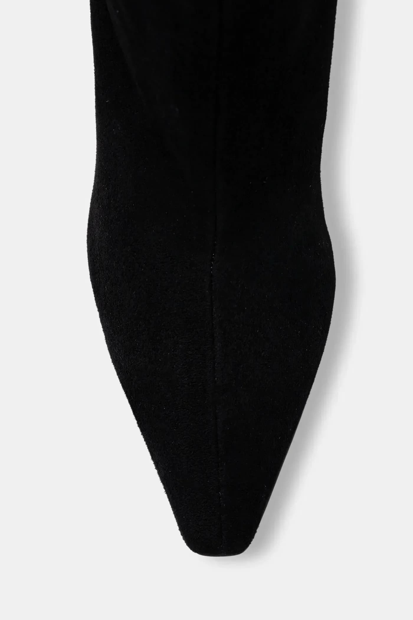 Замшевые ботинки - фото 4