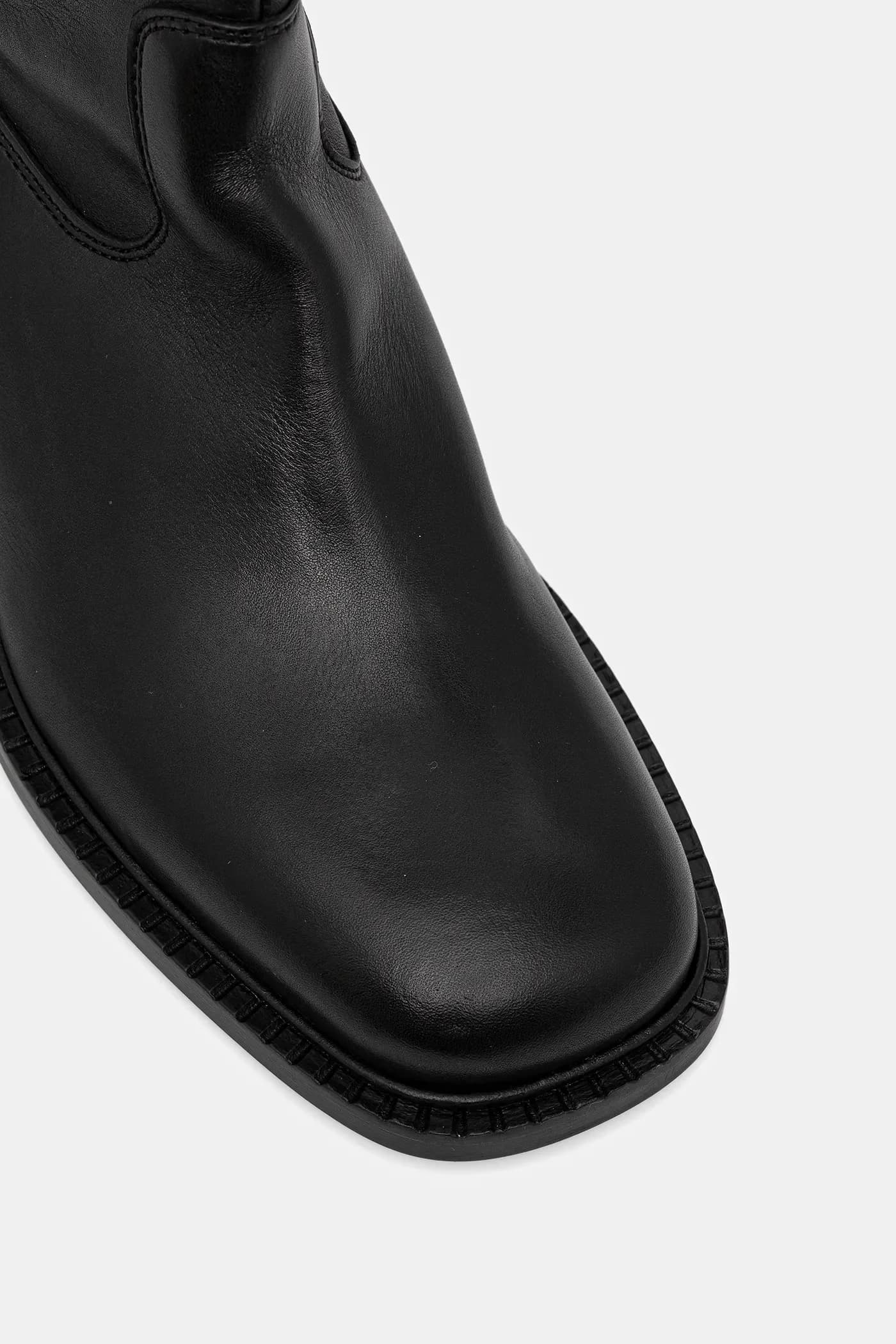 Кожаные сапоги - фото 4