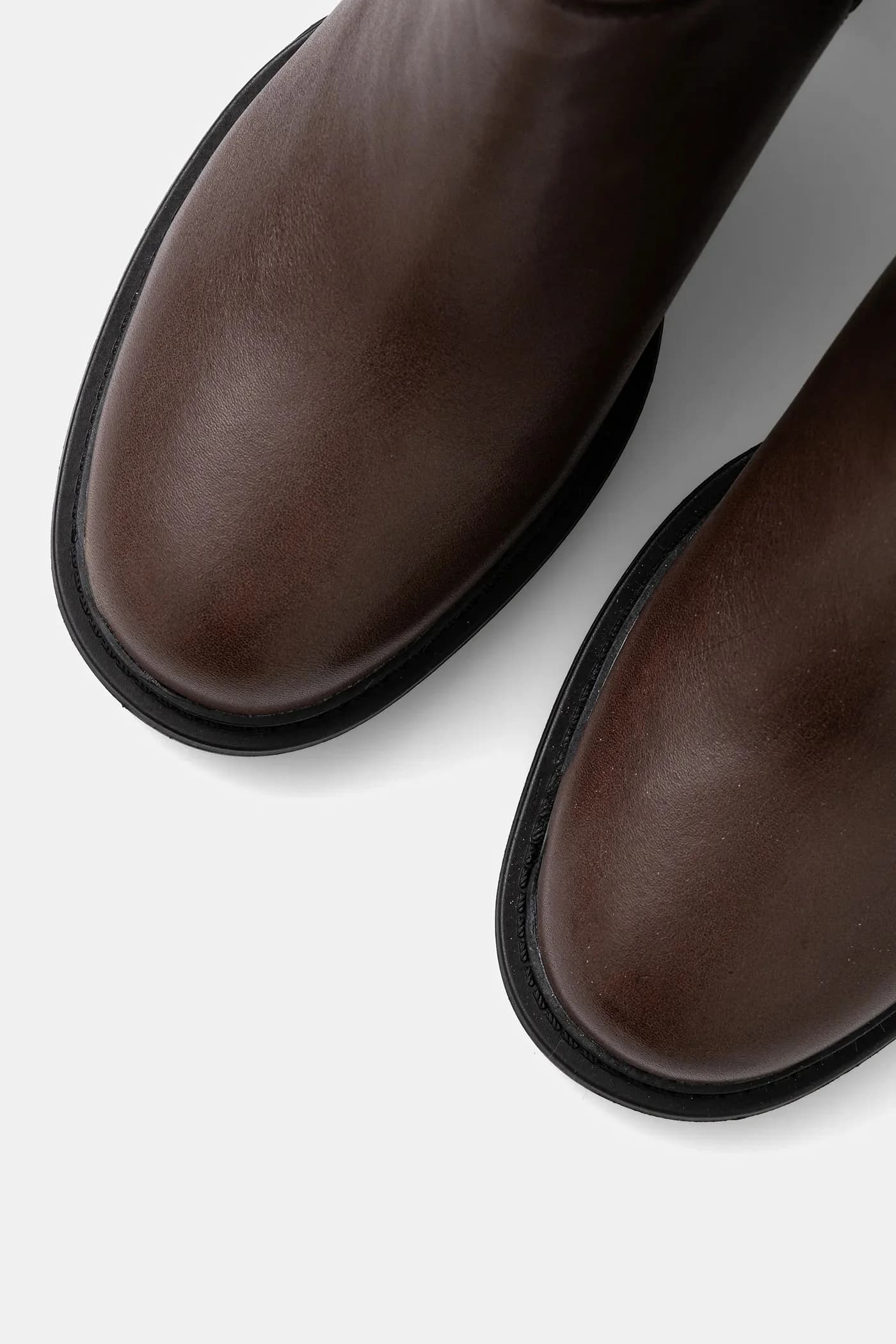 Кожаные ботинки CURCULIOS - фото 4