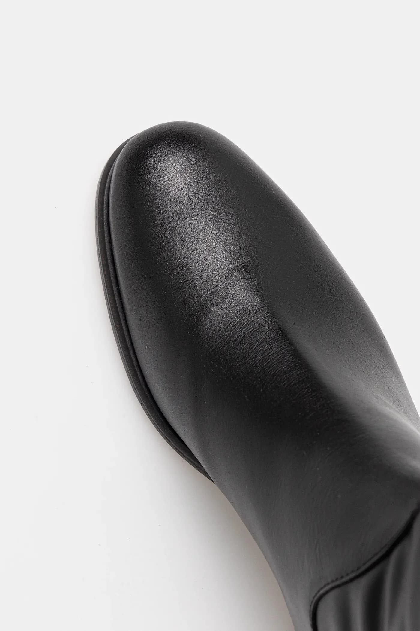 Кожаные сапоги - фото 5