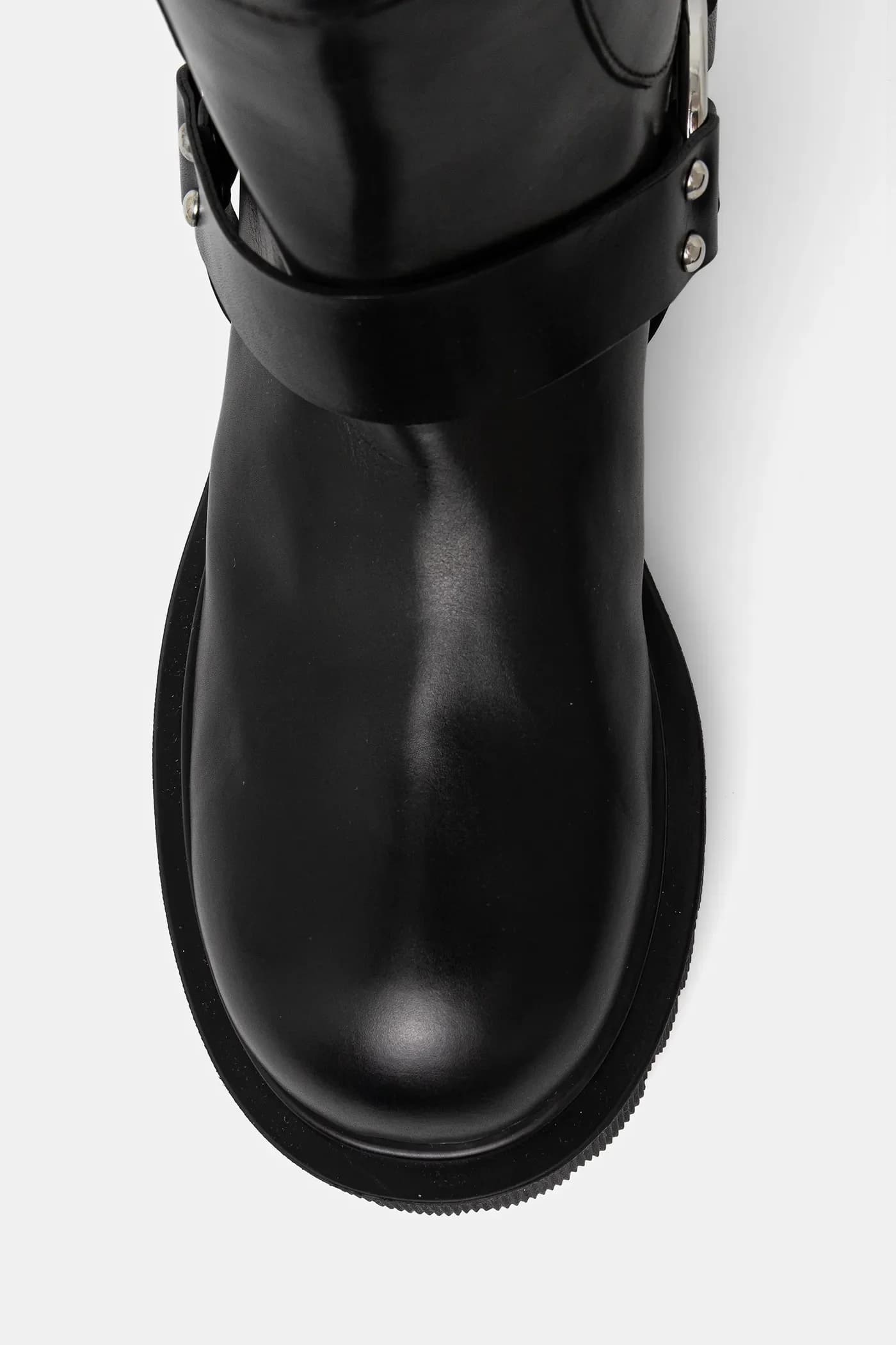 Кожаные сапоги - фото 4