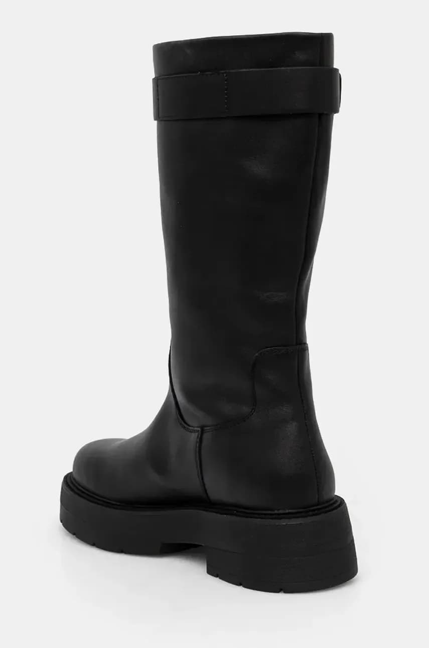 Кожаные ботинки в стиле ребби - фото 3