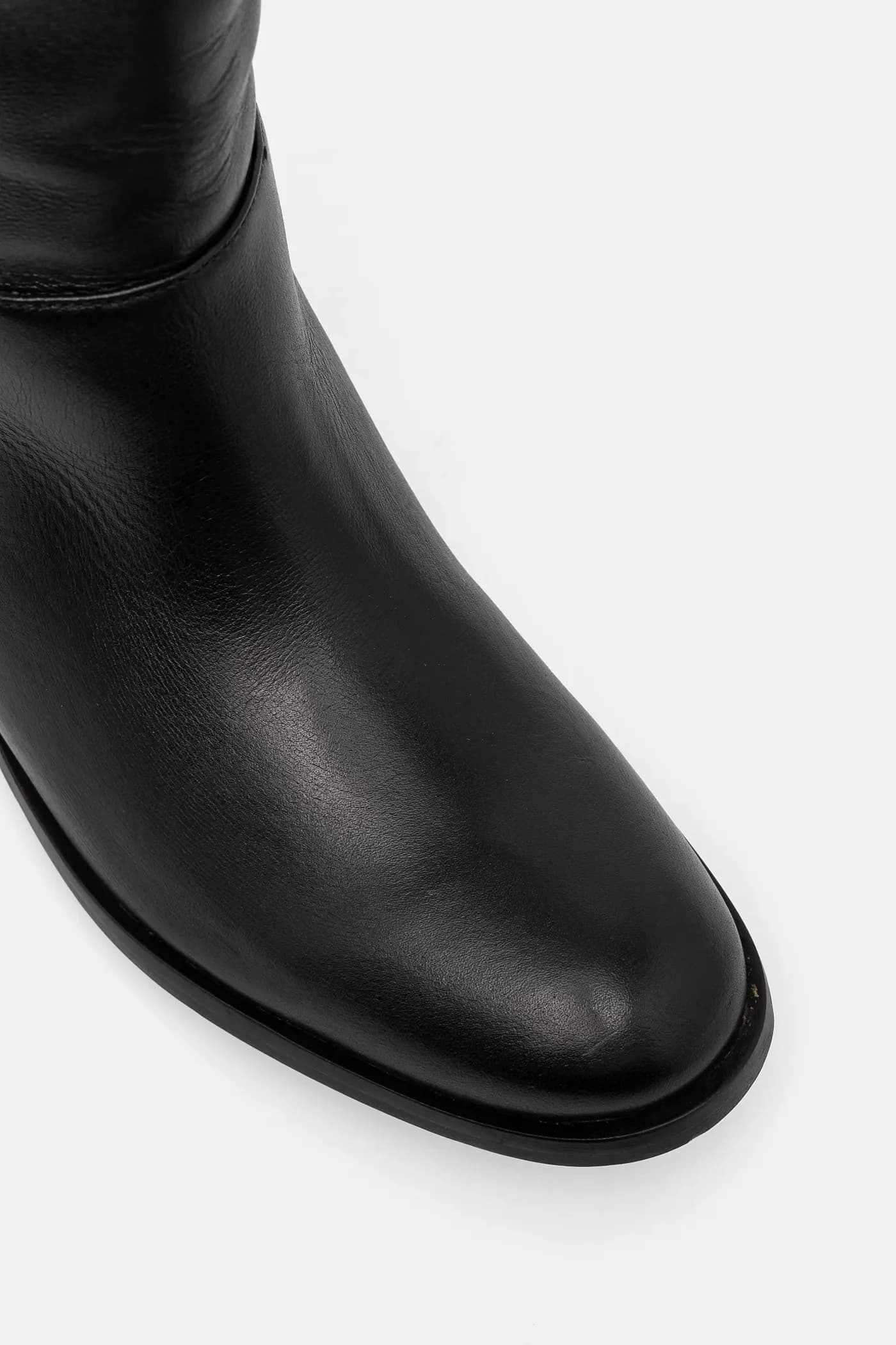 Кожаные сапоги - фото 4