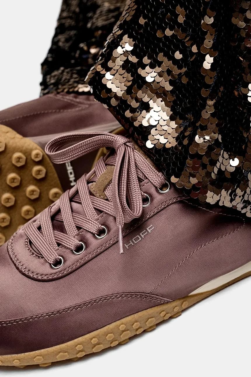 кроссовки BRIDGE SATIN BROWN - фото 6