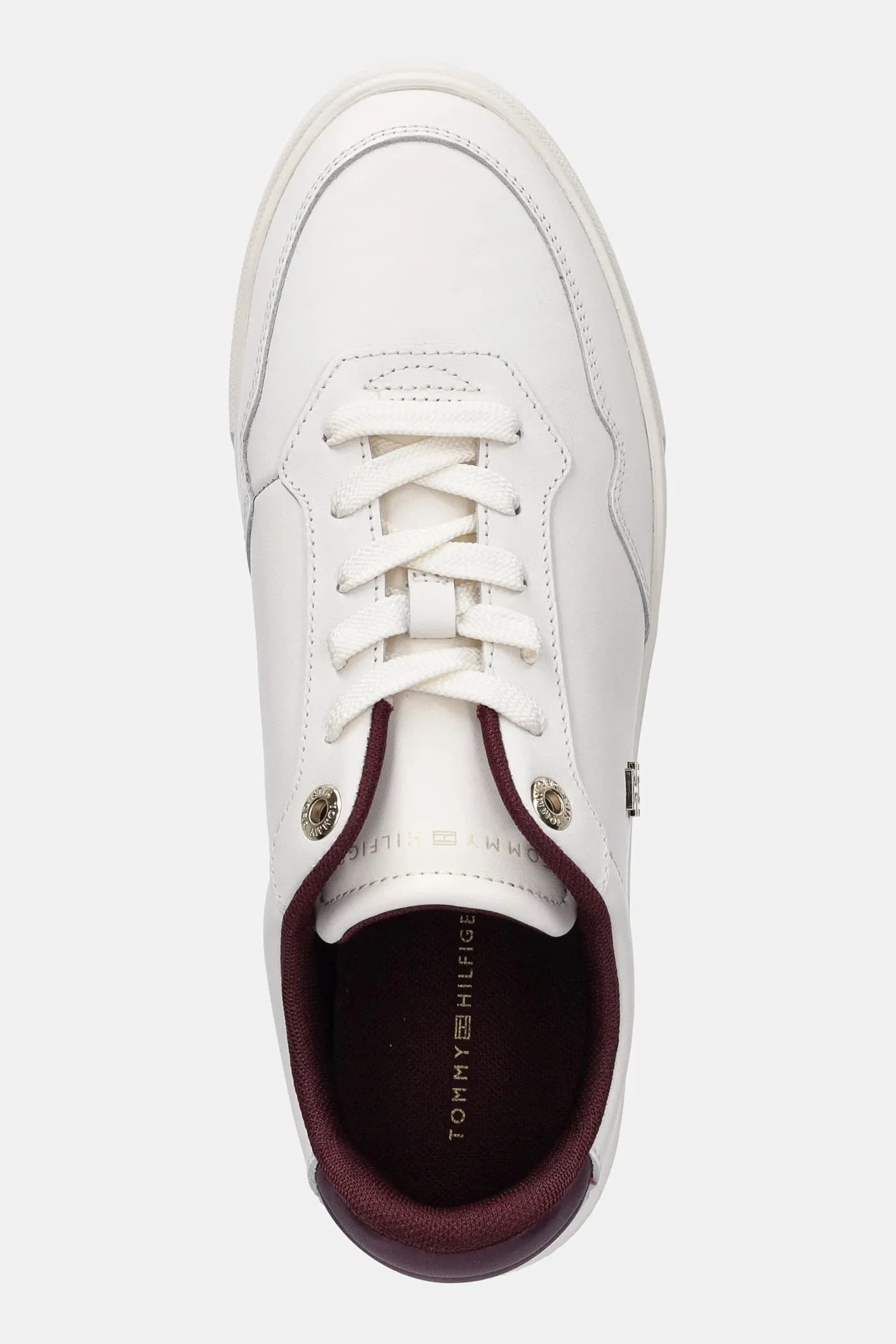 кожаные кроссовки ESSENTIAL ELEVATED COURT SNEAKER - фото 4