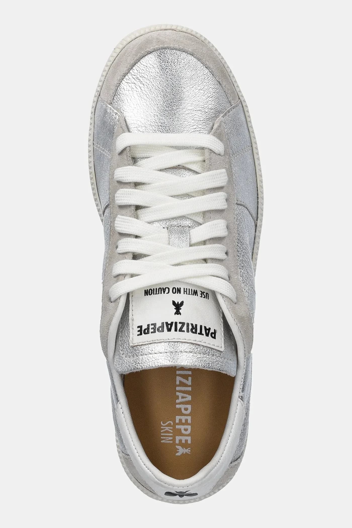 Кожаные кроссовки - фото 4