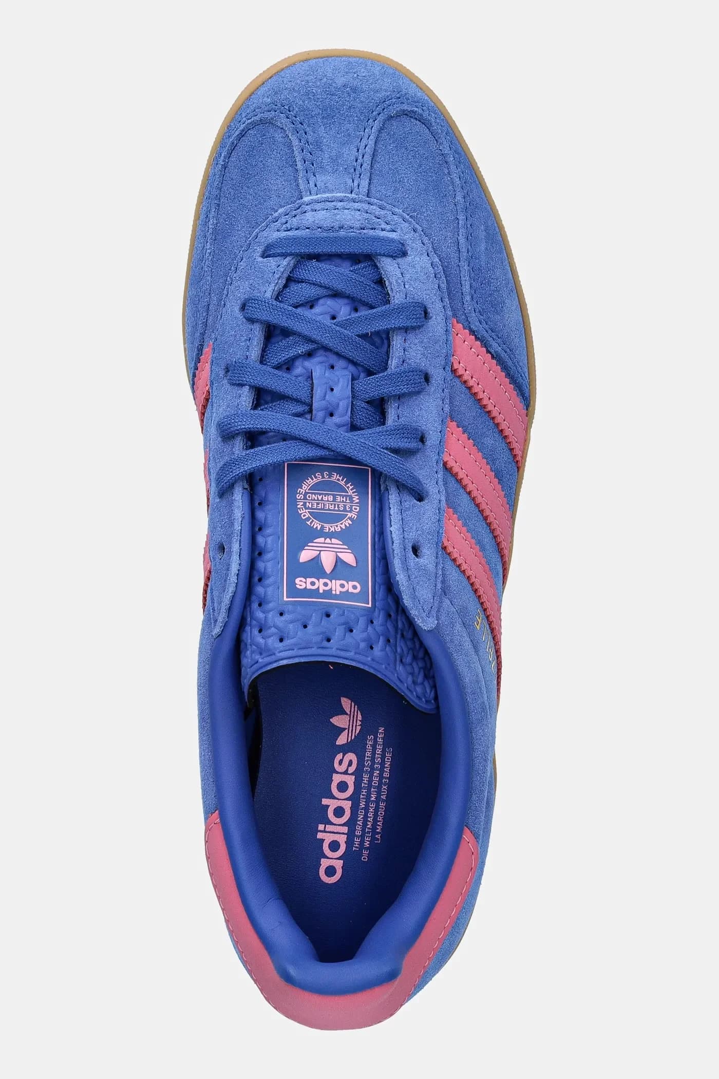 кроссовки Gazelle Indoor замшевые - фото 4