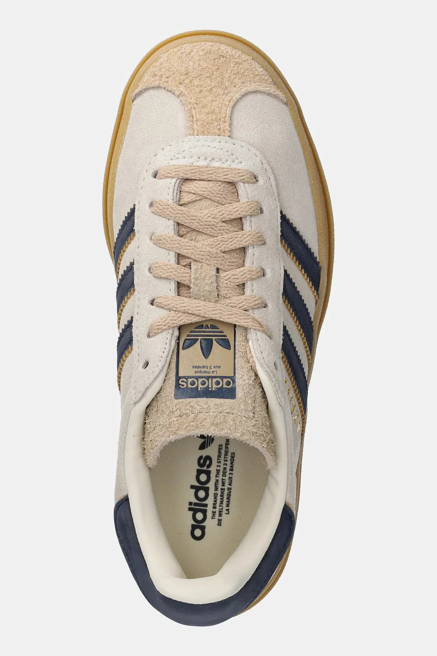 кожаные кроссовки Gazelle Bold - фото 4