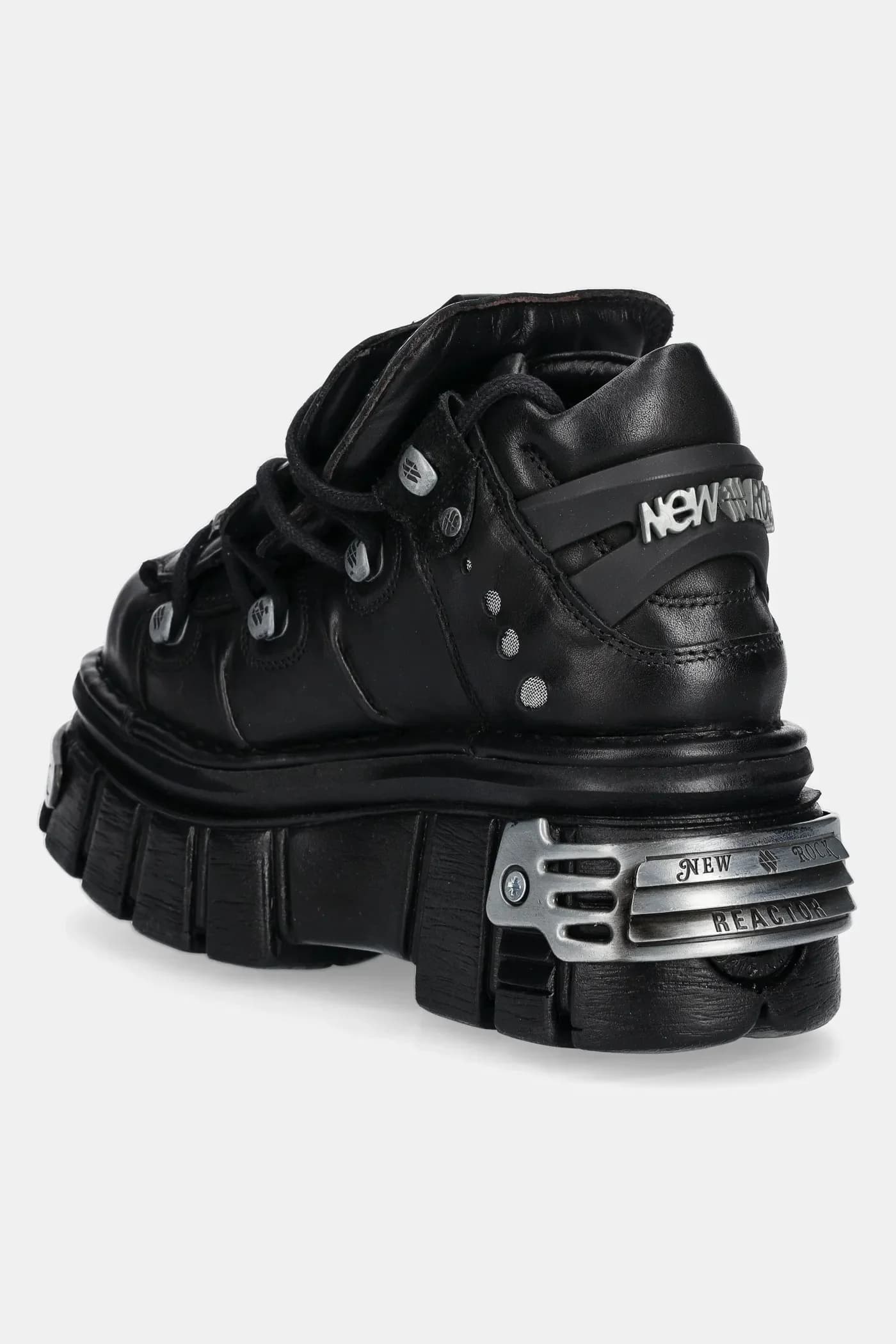 Кожаные кроссовки ITALI NEGRO+ NOMADA NEGRO+ TOWER NEGRO E14 - фото 3