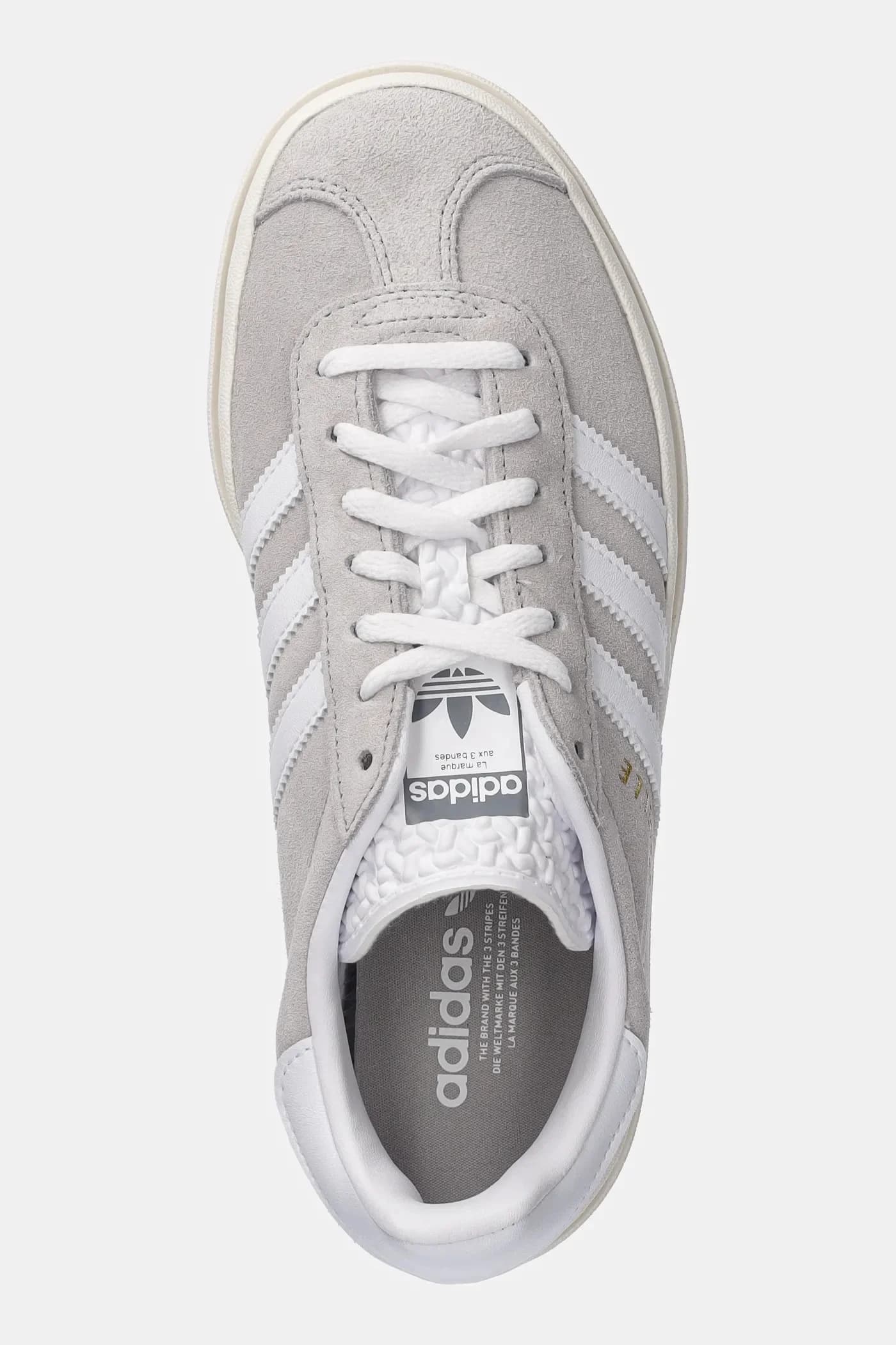 замшевые кроссовки Gazelle Bold W - фото 4