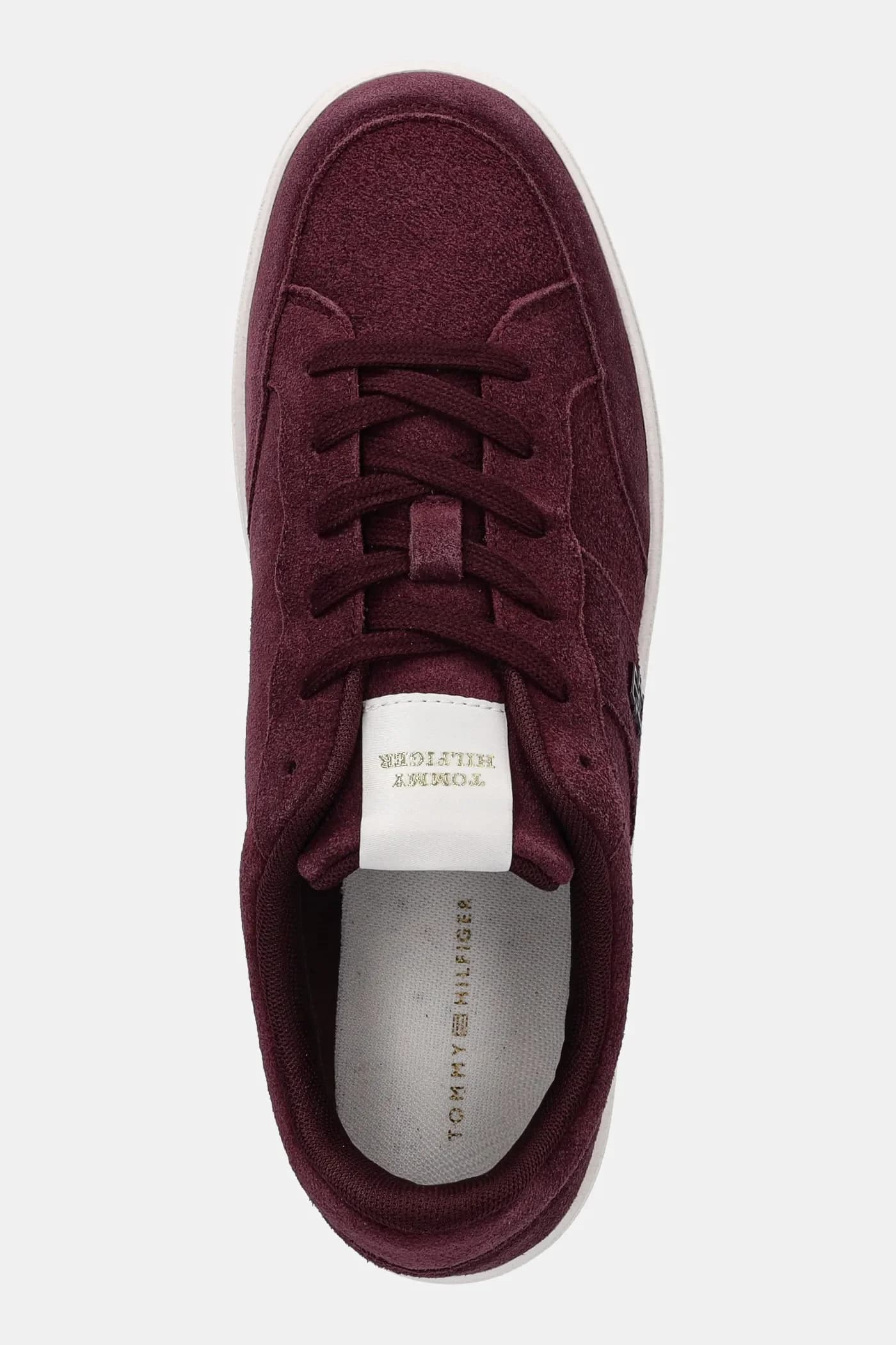 Замшевые кроссовки TH HERITAGE COURT SNEAKER SUEDE - фото 4