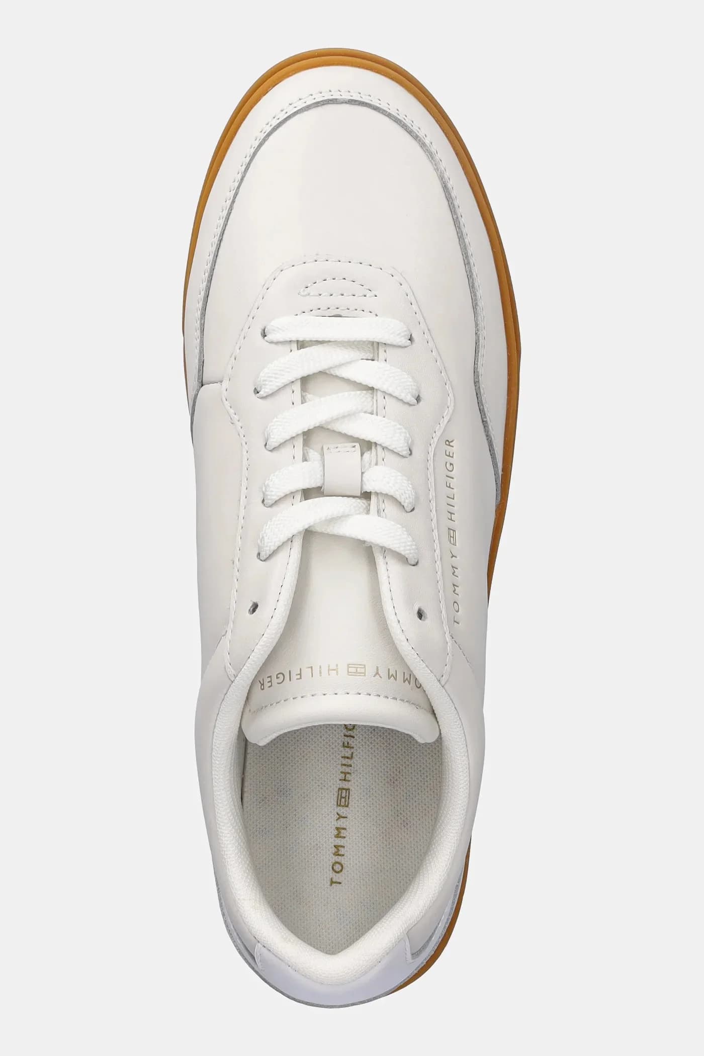 кожаные кроссовки CASUAL CUPSOLE SNEAKER - фото 4